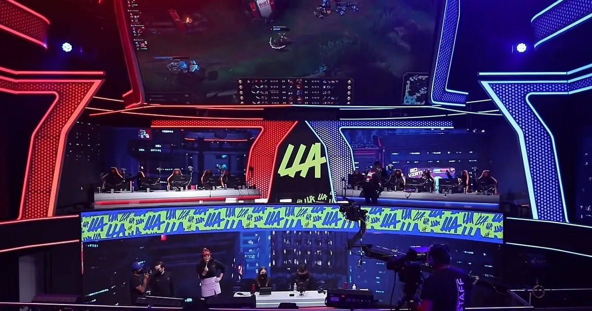 Esports stadium match